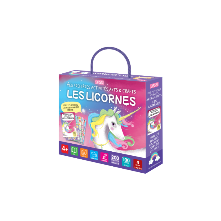 Les Licornes – Mes Premières Activités Créatives – Sassi Junior