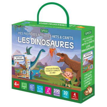 Les Dinosaures – Mes Premières Activités Créatives – Sassi Junior