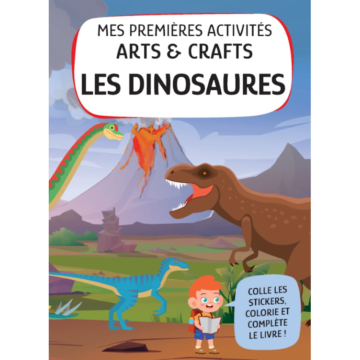 Les Dinosaures – Mes Premières Activités Créatives – Sassi Junior