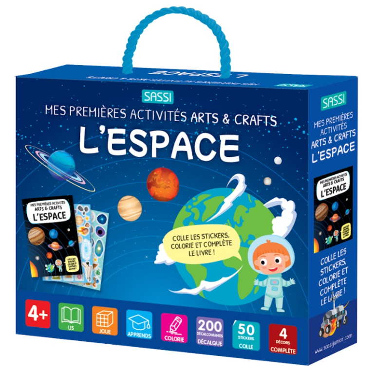 L’espace – Mes Premières Activités Créatives – Sassi Junior