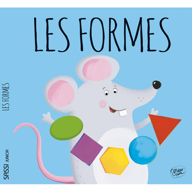 Les Formes – Livre et Puzzles 2 Pièces – Sassi Junior