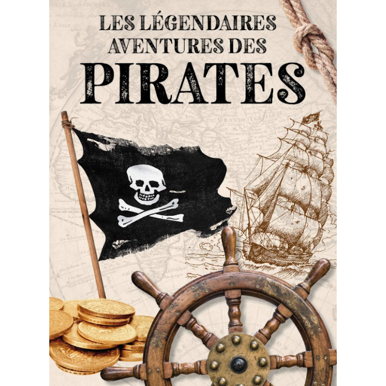 Le Bateau des Pirates 3D – Livre et Maquette – Sassi Junior