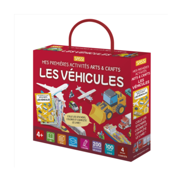 Les Véhicules – Mes Premières Activités Créatives – Sassi Junior