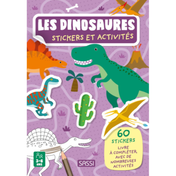 Stickers et Actvités – Les Dinosaures – Sassi Junior