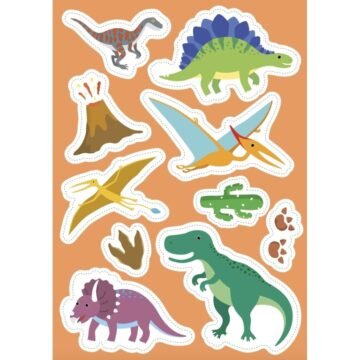Stickers et Actvités – Les Dinosaures – Sassi Junior