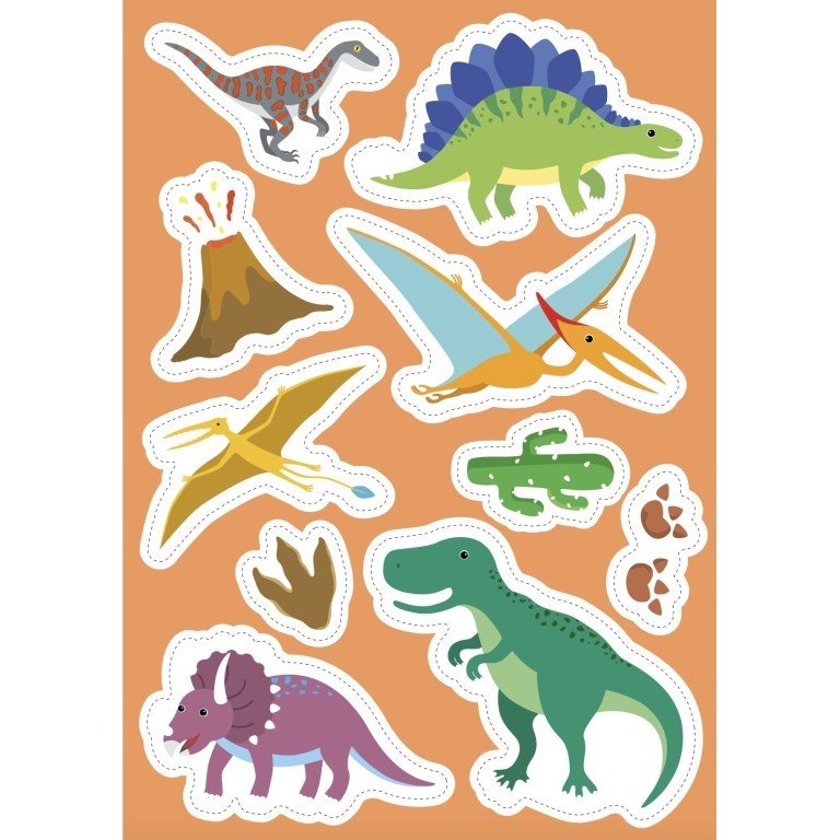 Stickers et Actvités – Les Dinosaures – Sassi Junior