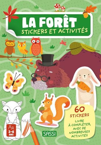 La Forêt – Autocollants et Activités – Sassi Junior
