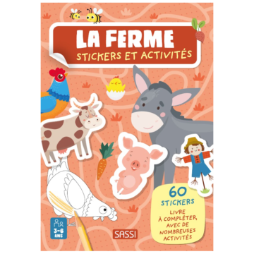 Autocollants et Activités – La Ferme – Sassi Junior