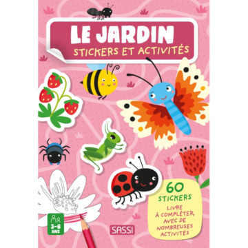 Autocollants et Activités – Le Jardin – Sassi Junior