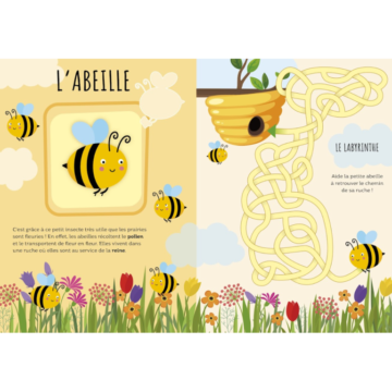 Autocollants et Activités – Le Jardin – Sassi Junior