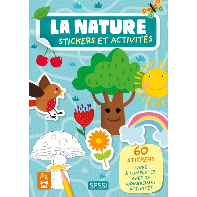 Autocollants et Activités – La Nature – Sassi Junior