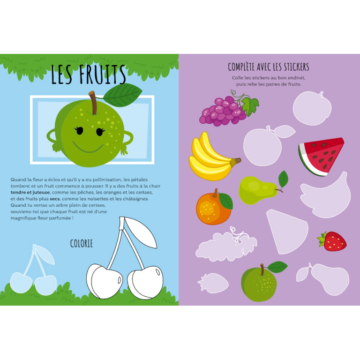 Autocollants et Activités – La Nature – Sassi Junior