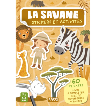 Autocollants et Activités – La Savane – Sassi Junior