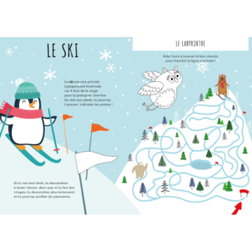 L’hiver – Livres D’activités – Sassi Junior
