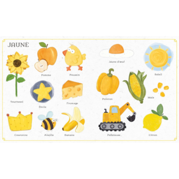 Les Couleurs – Mon Imagier – Sassi Junior