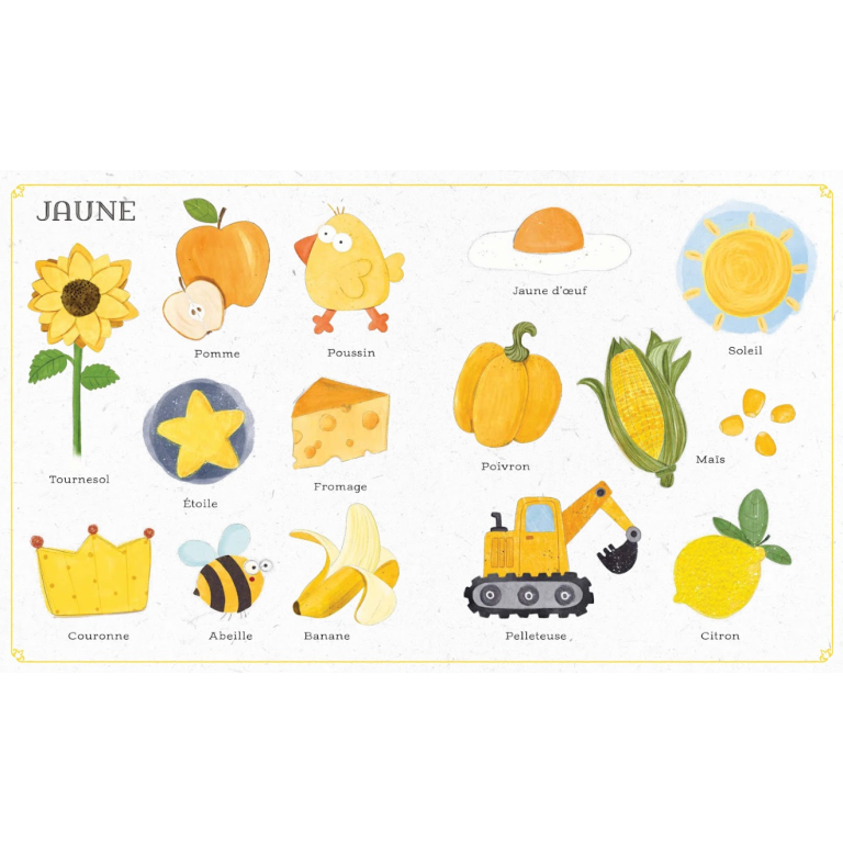 Les Couleurs – Mon Imagier – Sassi Junior