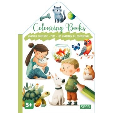 Les Animaux de Compagnie – Livre de Coloriage – Sassi Junior