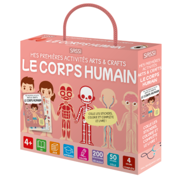 Le Corps Humain – Mes Premières Activités Créatives – Sassi Junior
