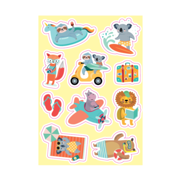 Livres D’activités – Les Vacances – Sassi Junior