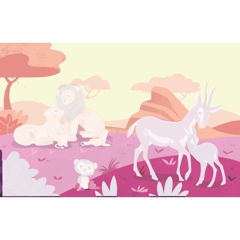 Libère les Couleurs de la Savane – Sassi Junior