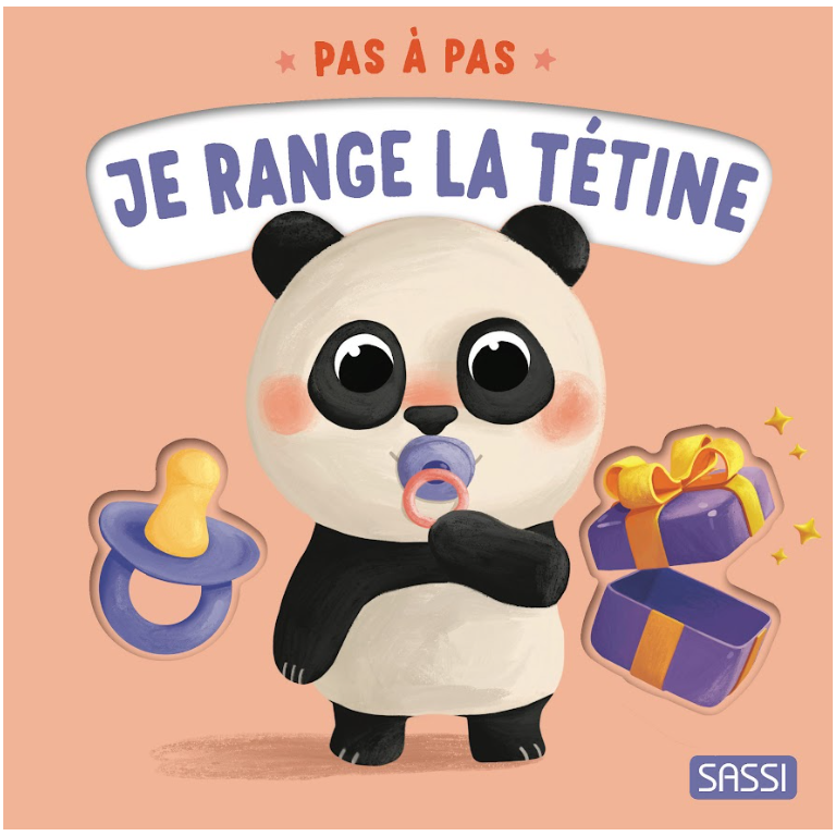 Je Range la Tétine – Pas à Pas – Sassi Junior