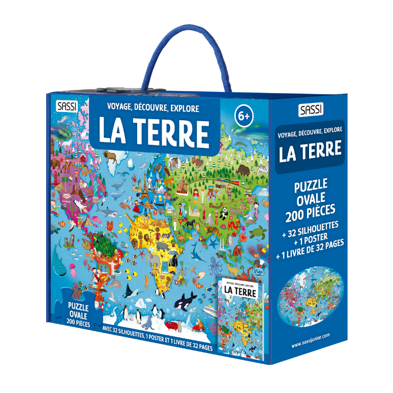 La Terre – Voyage, Découvre, Explore – Sassi Junior