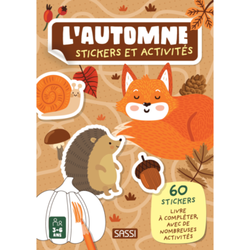 L’automne – Autocollants et Activités – Sassi Junior