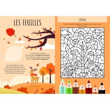 L’automne – Autocollants et Activités – Sassi Junior