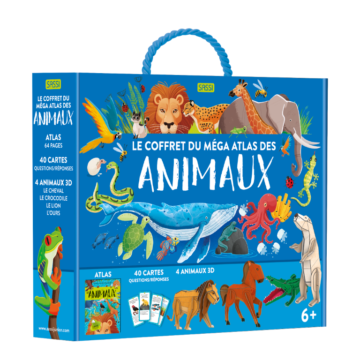 Le Coffret du Méga Atlas des Animaux – Sassi Junior