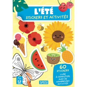 Livres D’activités – L’été – Sassi Junior
