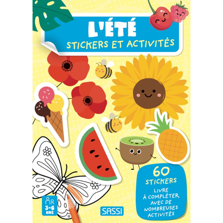 Livres D’activités – L’été – Sassi Junior