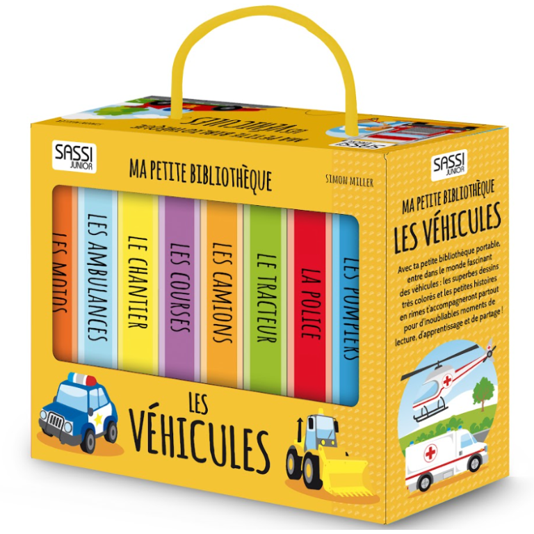 Les Véhicules – Ma Petite Bibliothèque – Sassi Junior