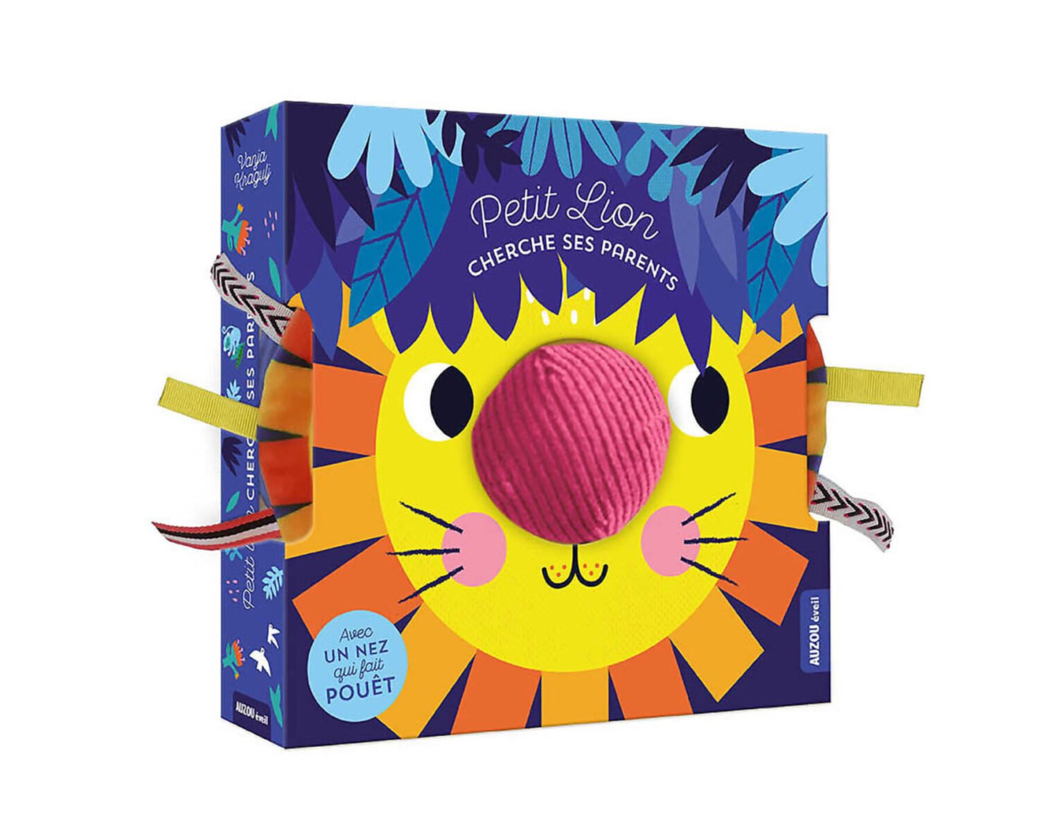Les petites tetes sonores – Petit lion cherche ses parents – Auzou