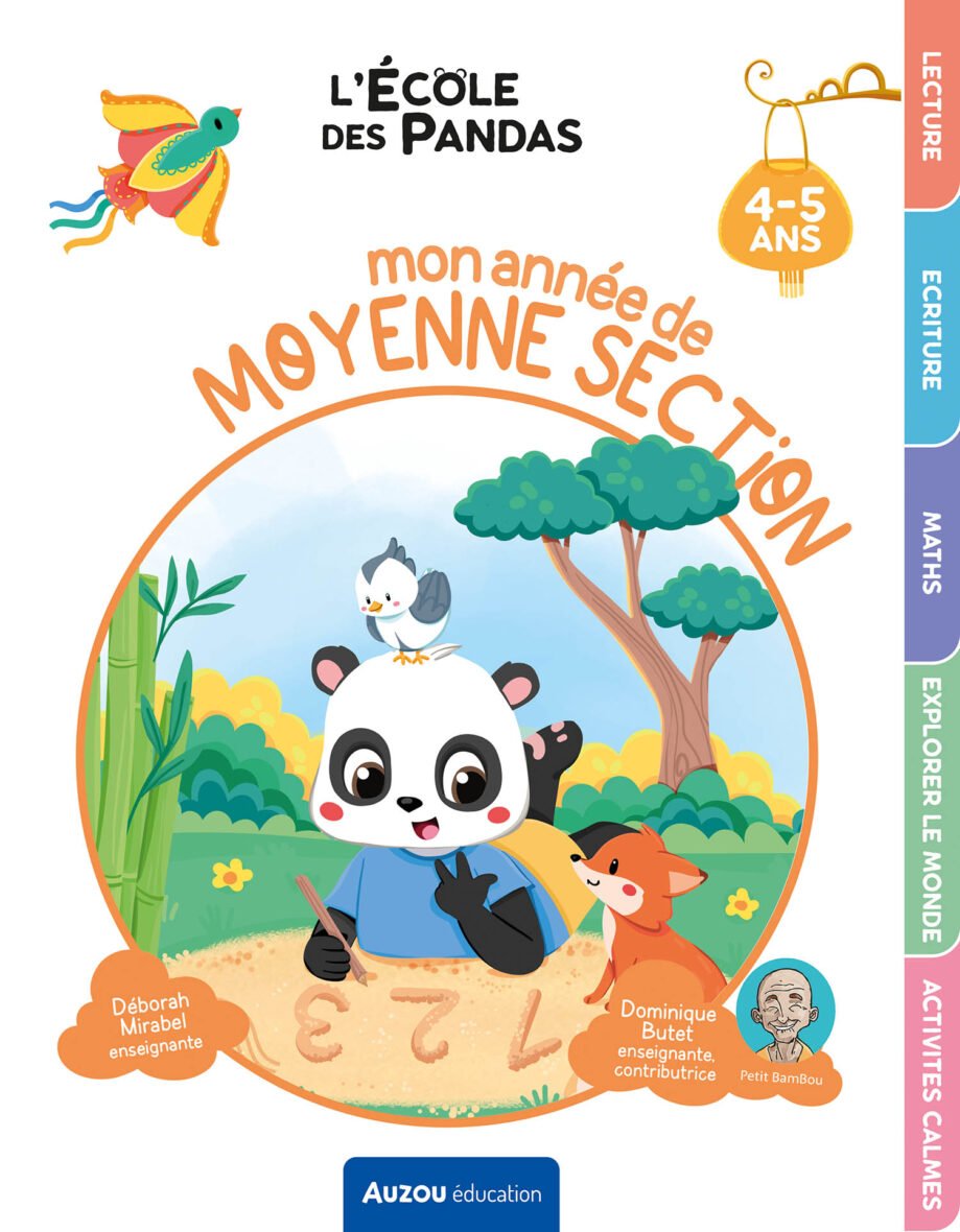 L’école des pandas – Mon année de moyenne section – Auzou