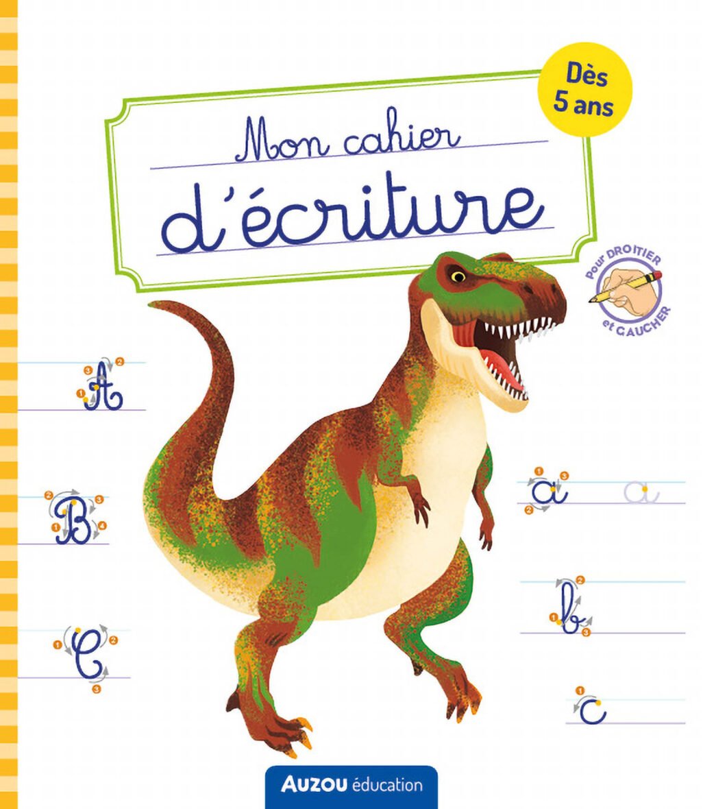 Mon cahier d’écriture – Dinosaures
