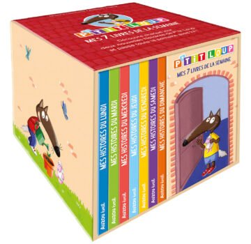 P’tit Loup – Bibliothèque “mes 7 livres de la semaine” – Auzou
