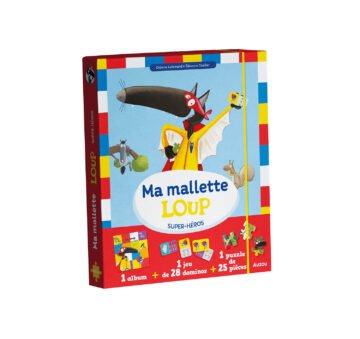Ma mallette Loup super-héros – Auzou