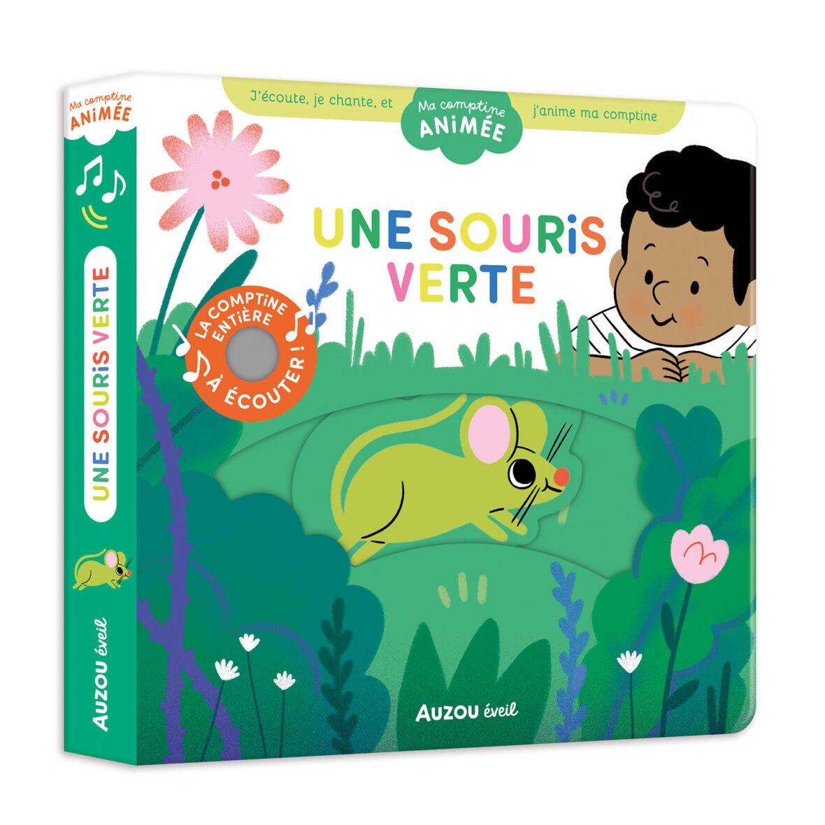 Ma comptine animée – Une souris verte – Auzou