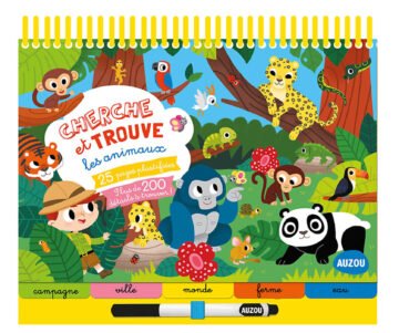 Cherche et trouve – Les animaux – Auzou
