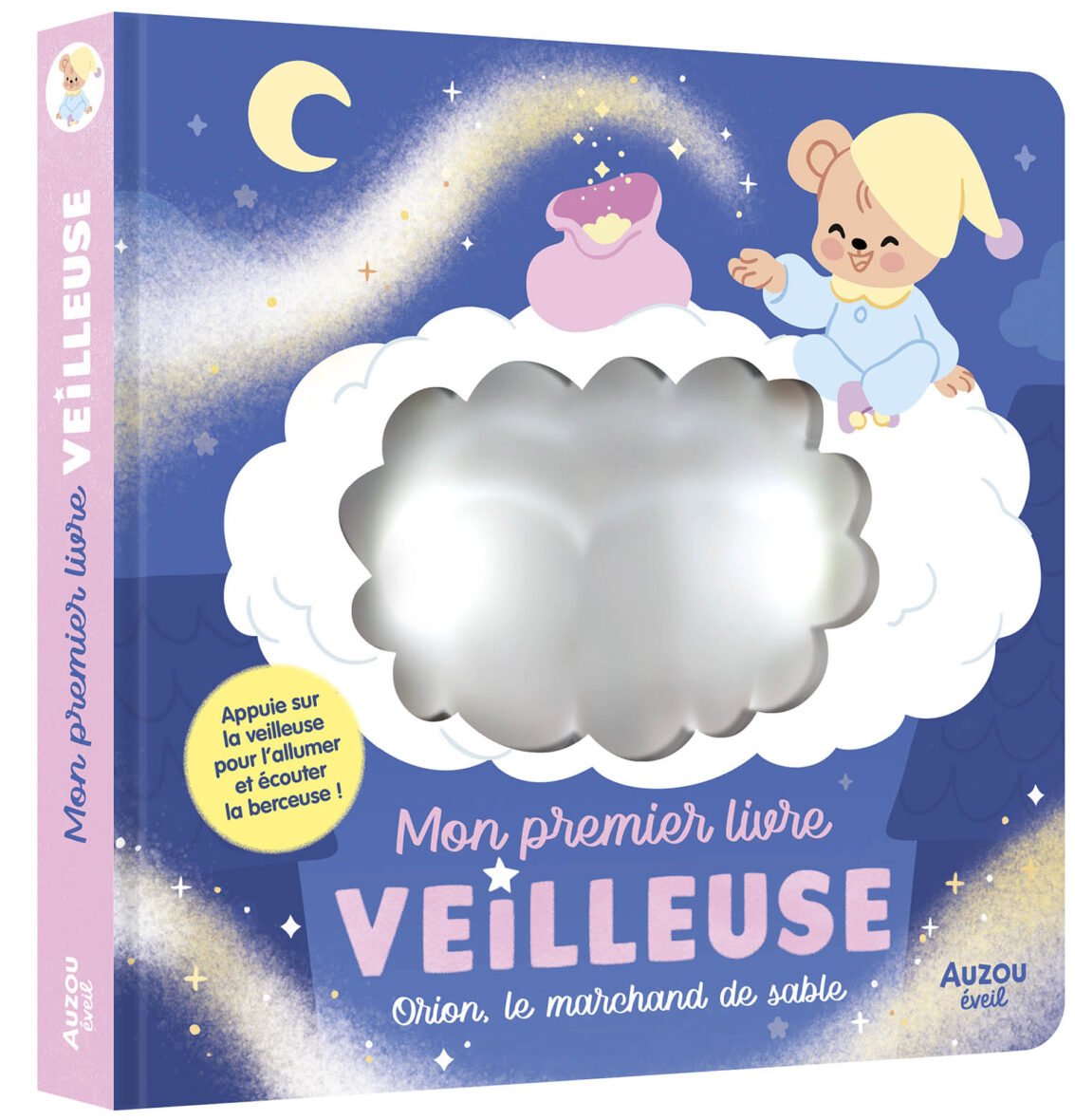 Mon premier livre veilleuse – Orion, le marchand de sable