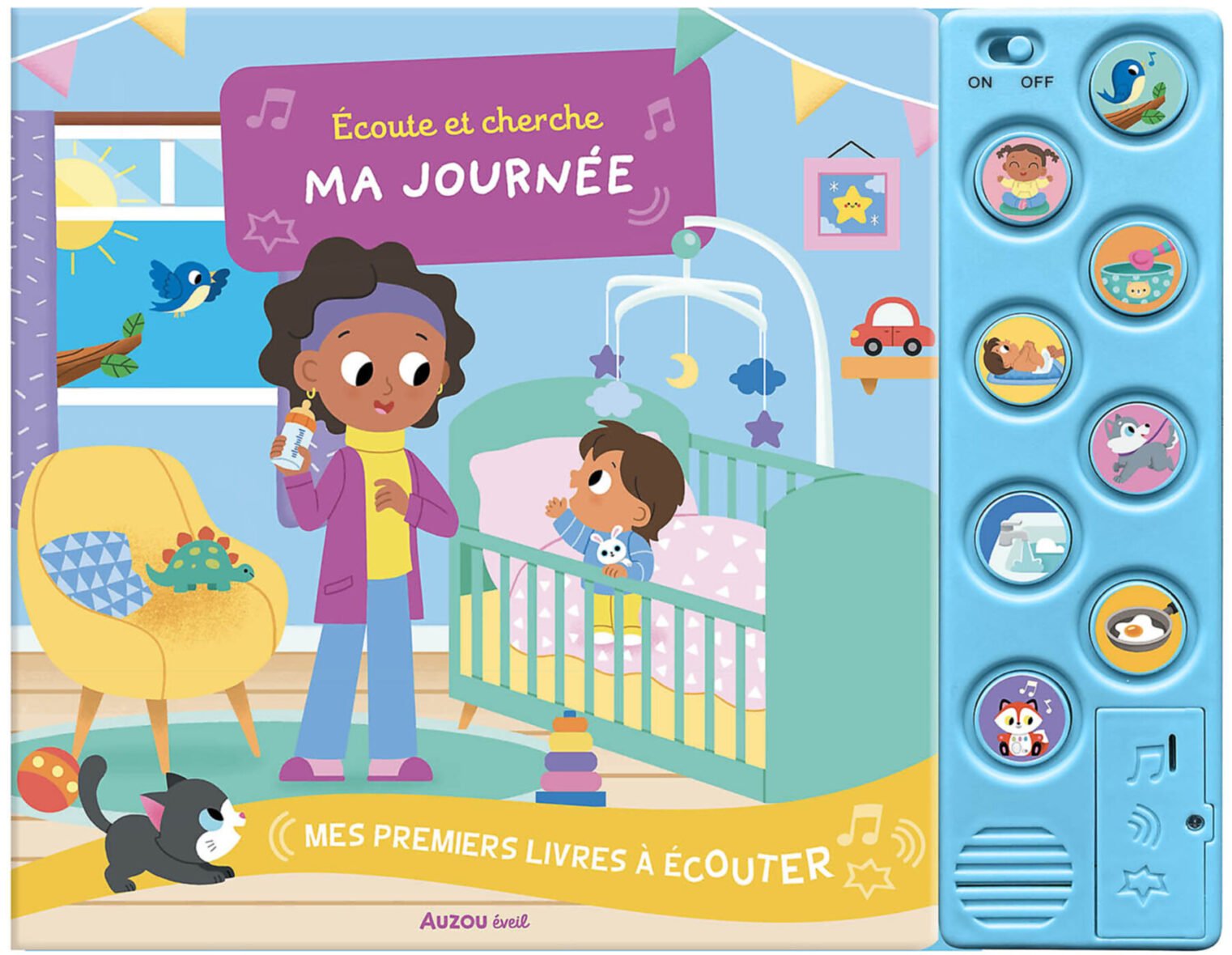 Mes premiers livres à écouter – Ma journée – Auzou