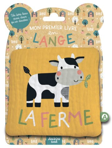 Mon premier livre tissu en lange – La ferme