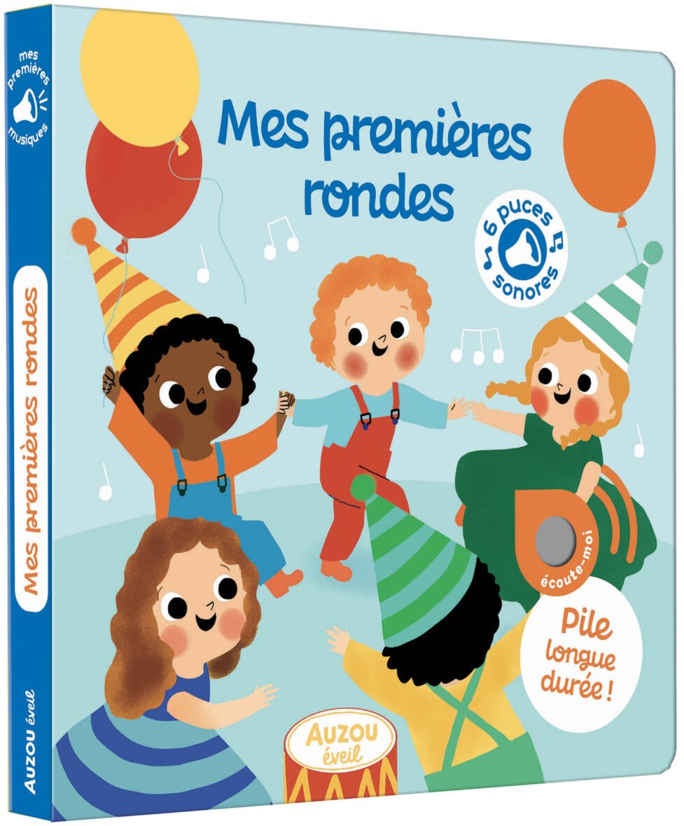 Mes premiers sonores – Mes premières rondes – Auzou