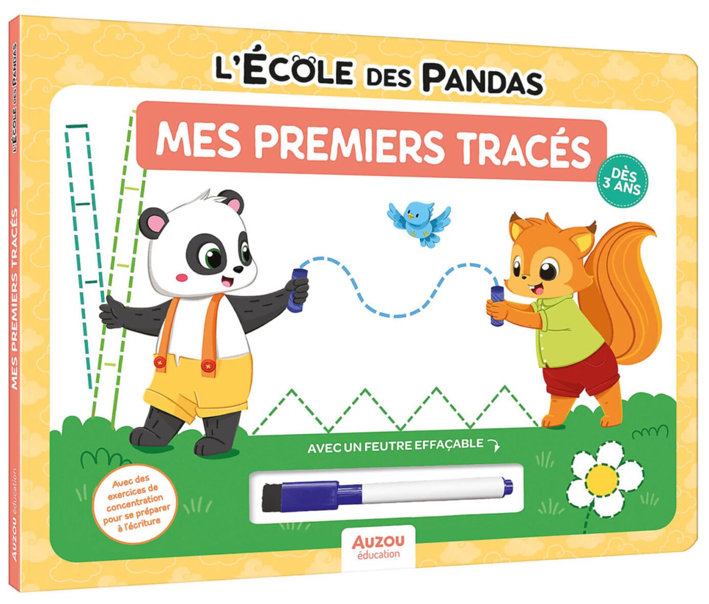 L’école des pandas – Mes premiers tracés – Auzou