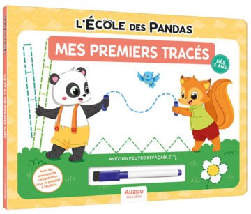 L’école des pandas – Mes premiers tracés – Auzou
