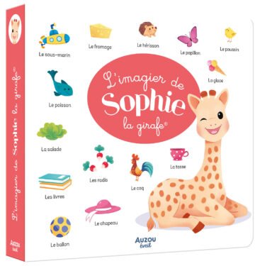 L’imagier de Sophie la girafe – Auzou