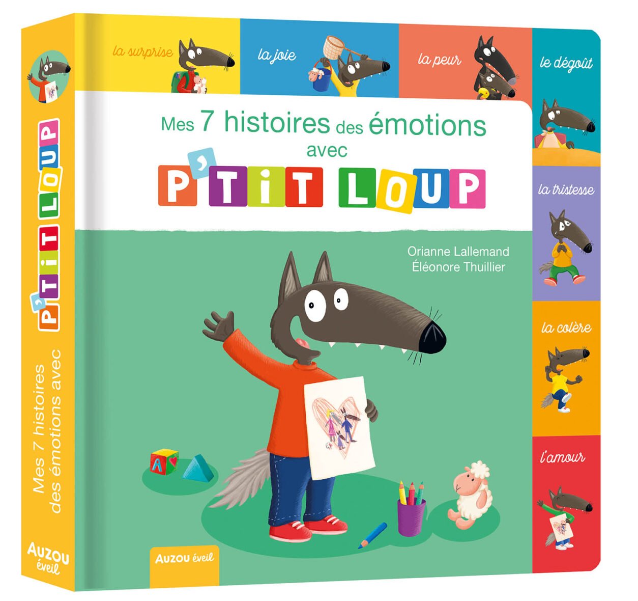 Mes 7 histoires des émotions avec P’tit Loup – Auzou
