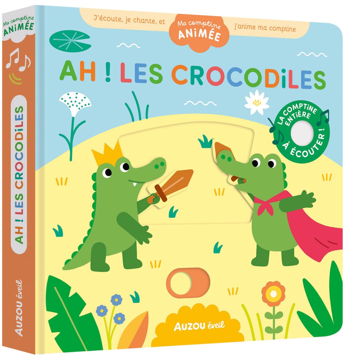 Ma comptine animée – Ah ! les crocodiles – Auzou