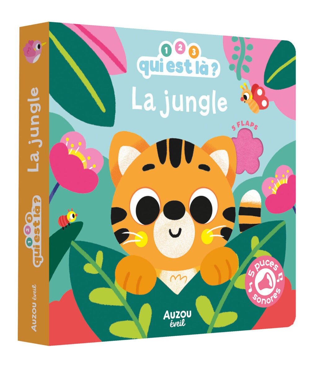 1, 2, 3, qui est là ? – La jungle – Auzou