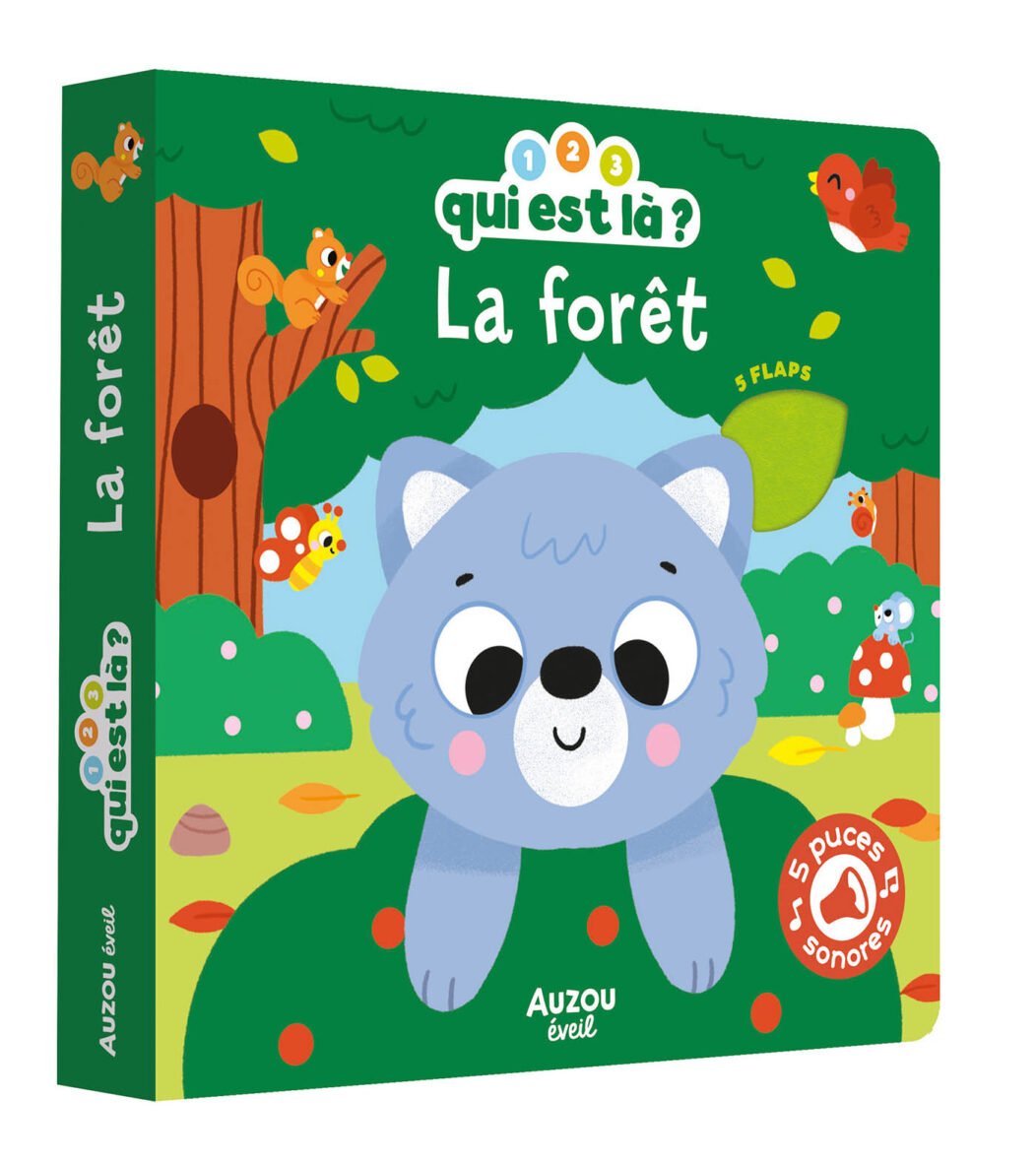 1, 2, 3, qui est là ? – La forêt – Auzou